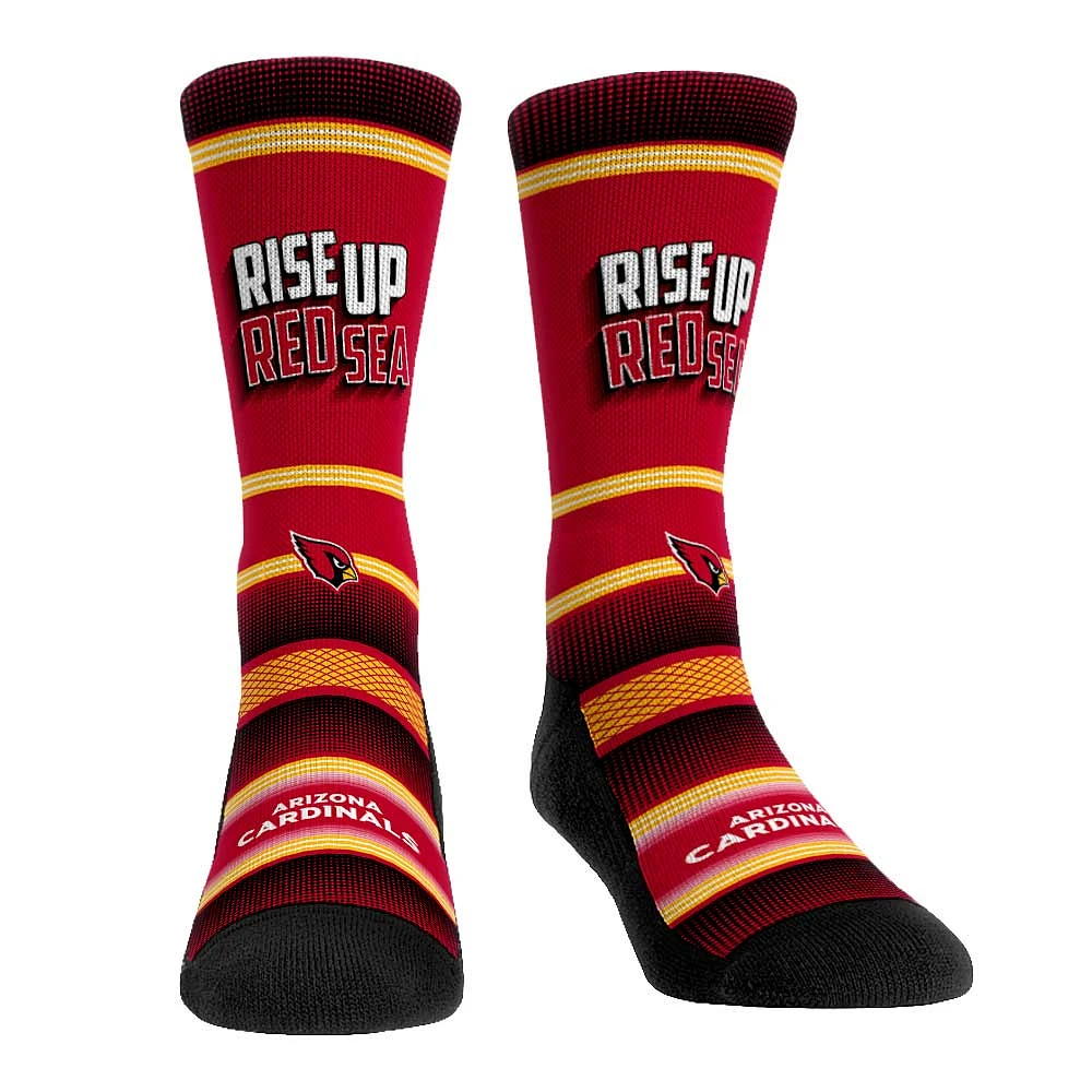 Rock Em Socks Arizona Cardinals Team Slogan Crew