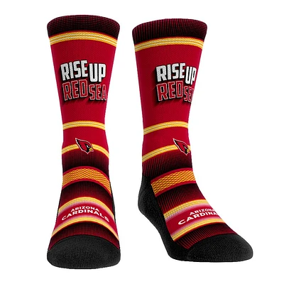 Chaussettes Rock Em à slogan de l'équipe des Cardinals l'Arizona