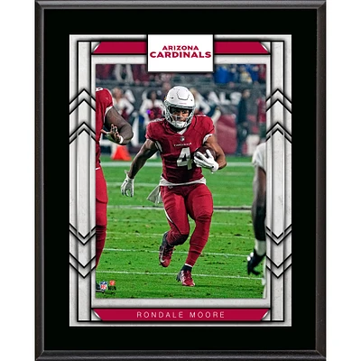 Plaque de joueur sublimée encadrée Rondale Moore Arizona Cardinals 10,5" x 13"