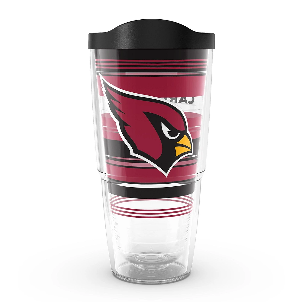 Cardinals de l'Arizona Tervis 24oz. Gobelet classique à rayures Hype