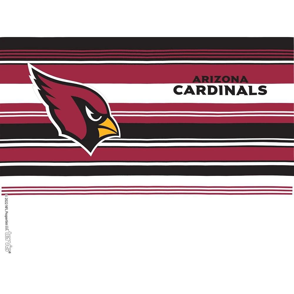 Cardinals de l'Arizona Tervis 24oz. Gobelet classique à rayures Hype