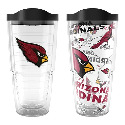 Tervis Arizona Cardinals NFL Lot de 2 allover et emblème