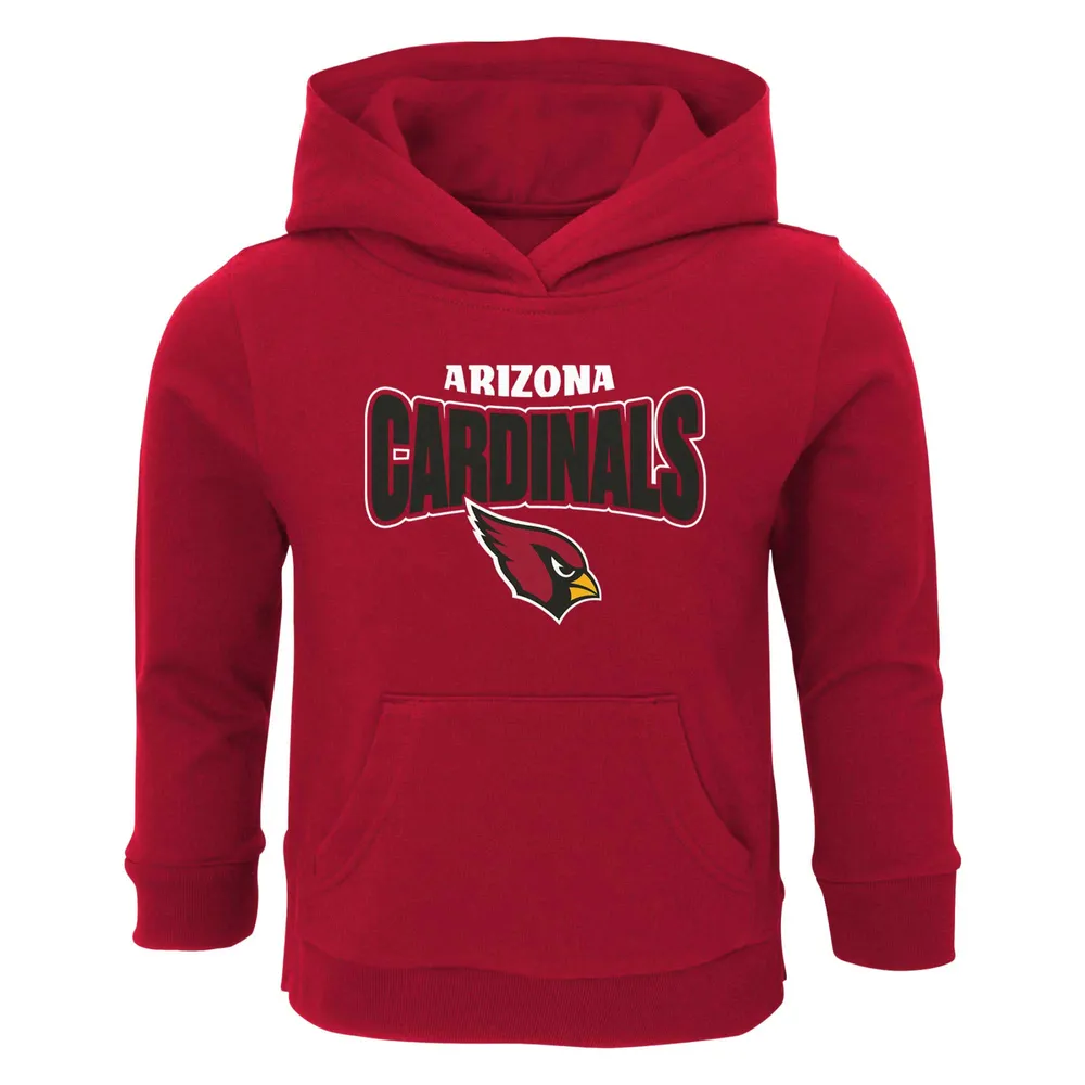 Men's Nike Black Arizona Cardinals Primary Logo Performance Pullover Hoodie Size: Medium