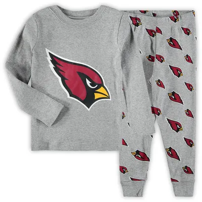 Arizona Cardinals Toddler Sleep Set - Heathered Gray