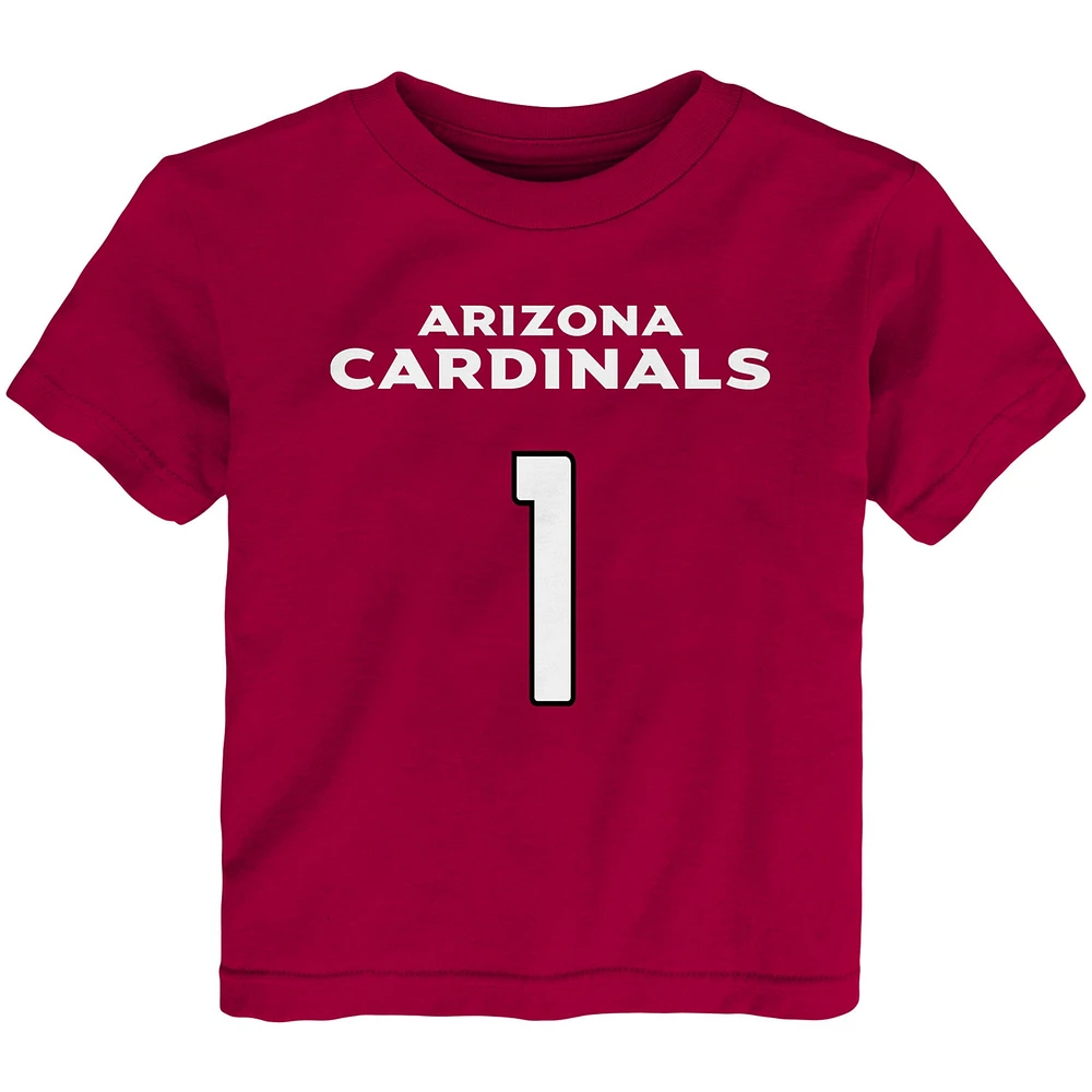 Toddler Kyler Murray Cardinal Arizona Cardinals Mainliner Player Name & Number T-Shirt