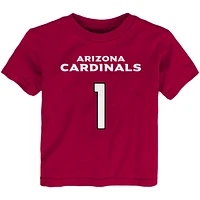 Toddler Kyler Murray Cardinal Arizona Cardinals Mainliner Player Name & Number T-Shirt