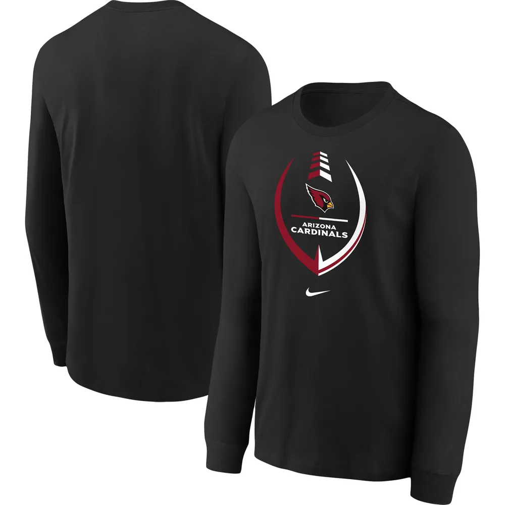 Arizona Cardinals Youth Team Logo Long Sleeve T-Shirt - Cardinal