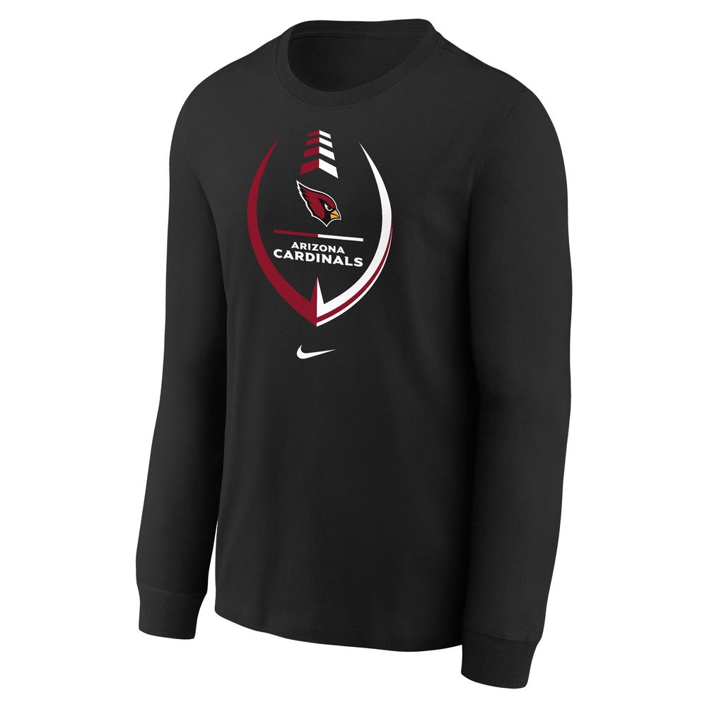 Toddler Nike Black Arizona Cardinals Icon Long Sleeve T-Shirt