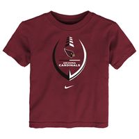 Toddler Nike Cardinal Arizona Cardinals Football Wordmark T-Shirt