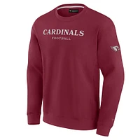 Unisex Fanatics  Cardinal Arizona Cardinals Elements Unlimited Fleece Pullover Sweatshirt