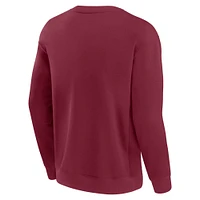 Sweat-shirt en polaire unisexe Fanatics Cardinal Arizona Cardinals Elements Unlimited