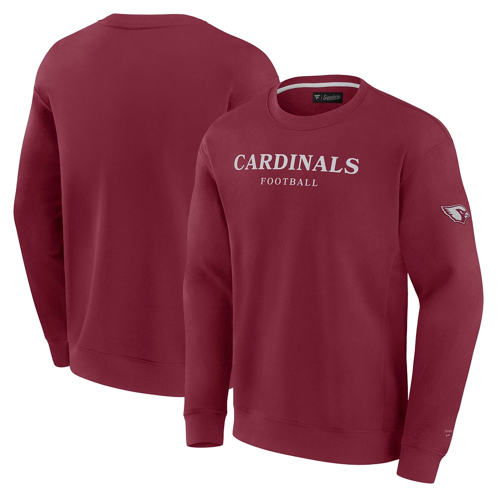 Unisex Fanatics  Cardinal Arizona Cardinals Elements Unlimited Fleece Pullover Sweatshirt