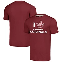 Unisex Homage Cardinal Arizona Cardinals The NFL ASL Collection by Love Sign Tri-Blend T-Shirt