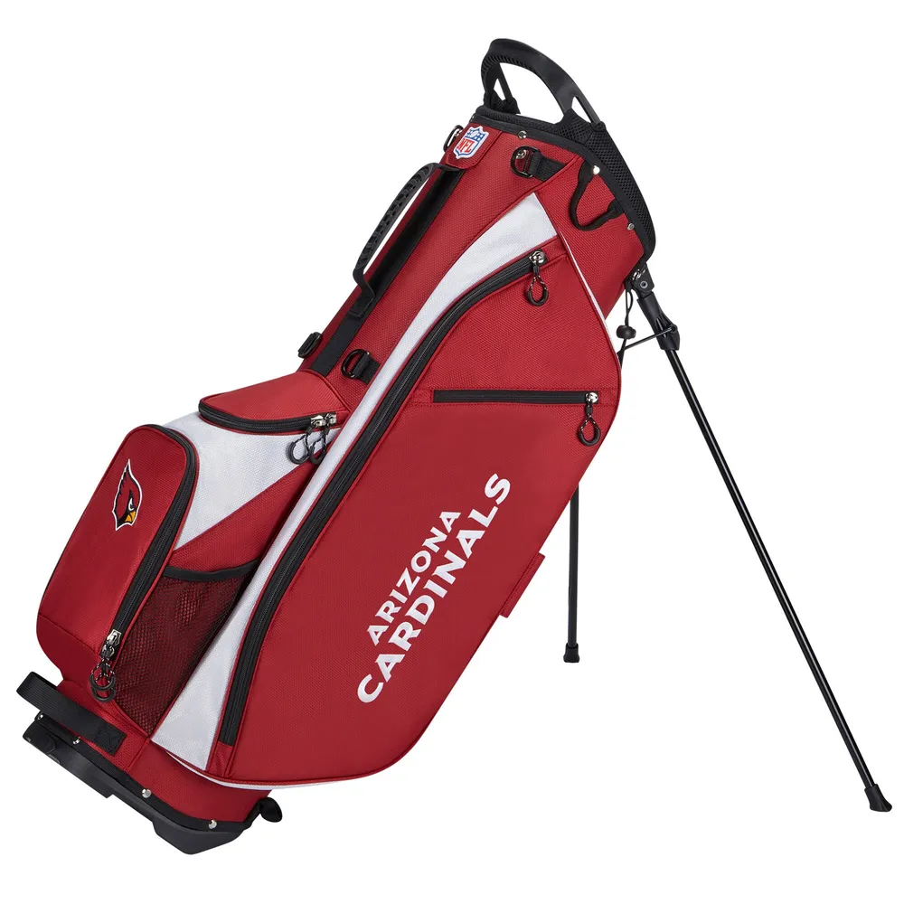 Lids Arizona Cardinals Wilson Cart Golf Bag - Cardinal/White