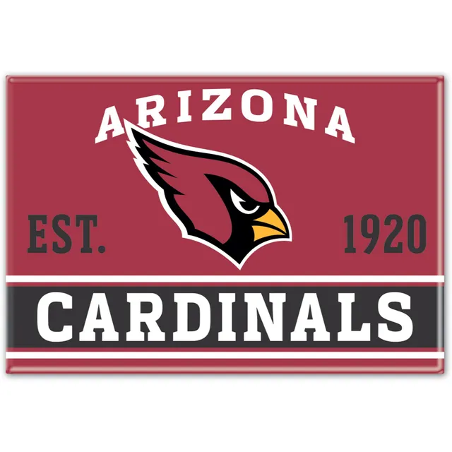 Officially Licensed NFL Arizona Cardinals Large Team Logo Magnet