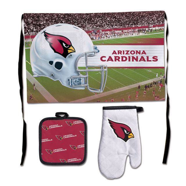 Ensemble de 3 barbecues WinCraft Arizona Cardinals