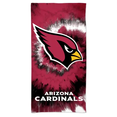Arizona Cardinals WinCraft 60'' x 30'' Tie-Dye Spectra Beach Towel