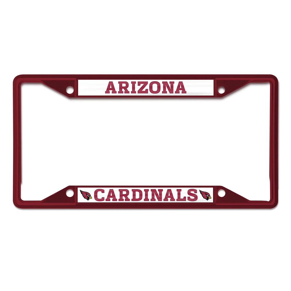 WinCraft Arizona Cardinals Chrome Color License Plate Frame