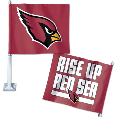 Arizona Cardinals WinCraft Double-Sided Slogan Car Flag