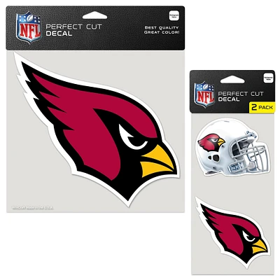 WinCraft Arizona Cardinals Perfect Cut Decal Two-Pack Set