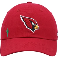 Casquette réglable '47 Cardinal Arizona Cardinals Confetti Icon Clean Up pour femme