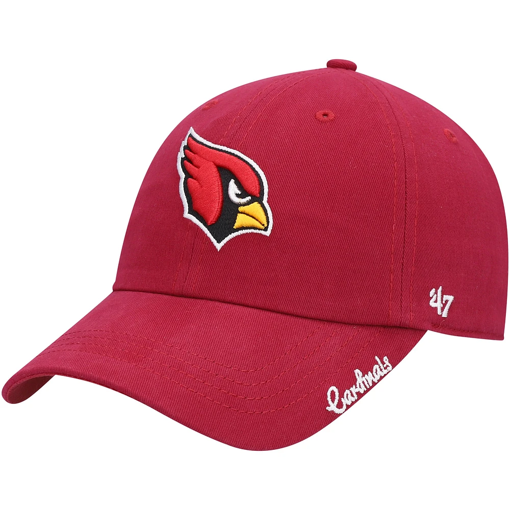 Casquette réglable secondaire '47 Cardinal Arizona Cardinals Miata Clean Up pour femme