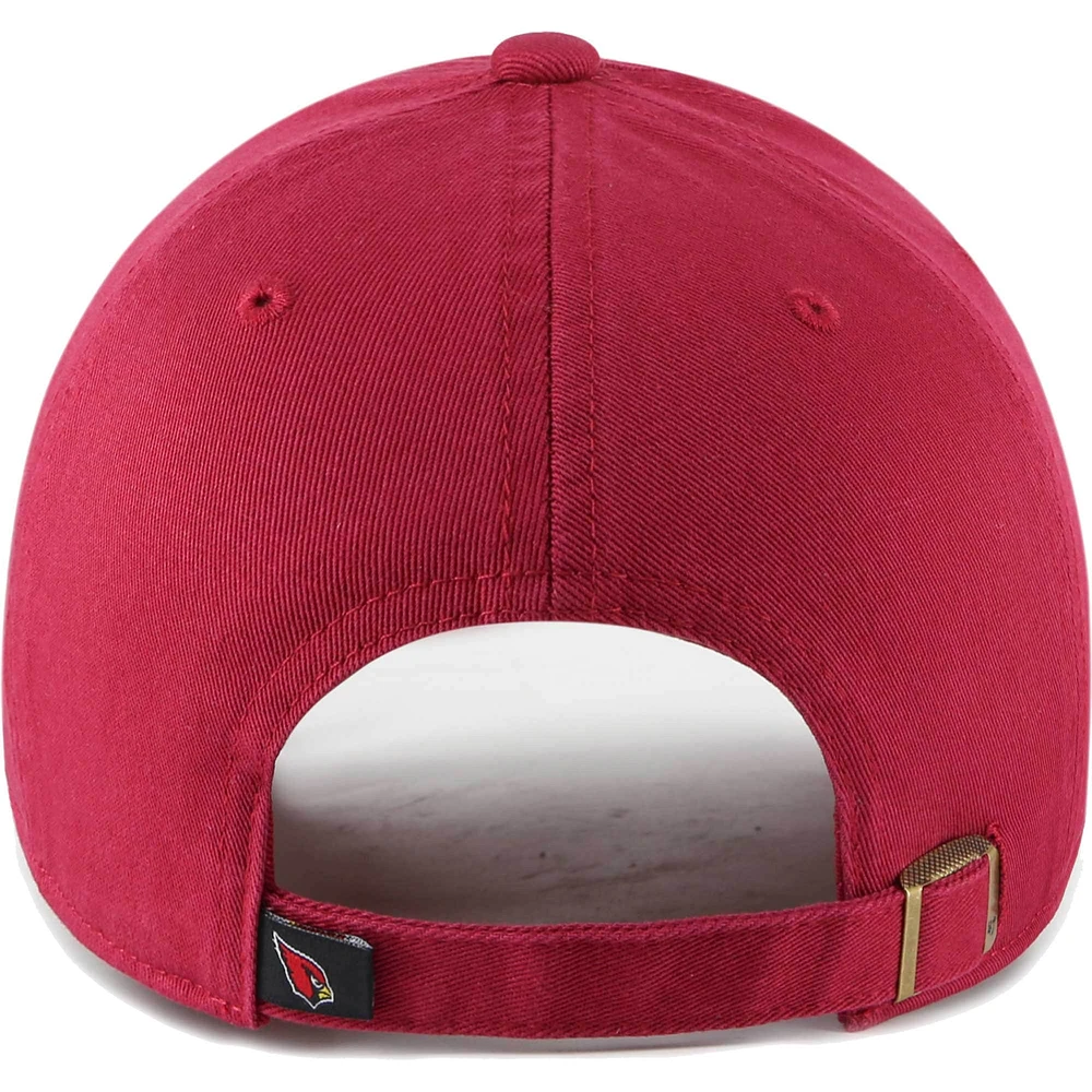 Casquette réglable '47 Cardinal Arizona Cardinals Sidney Clean Up pour femme