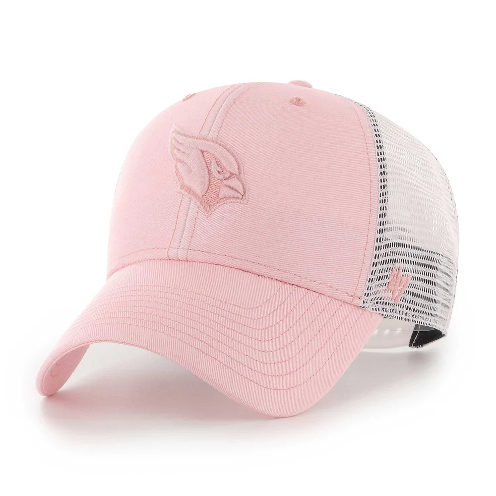Lids Arizona Cardinals '47 Women's Haze Clean Up Trucker Snapback Hat -  Pink/White