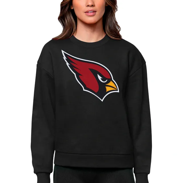 Men's Antigua Red Louisville Cardinals Victory Pullover Hoodie 