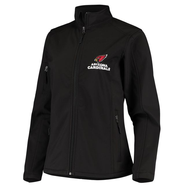 Blouson softshell noir à fermeture éclair Sonoma des Cardinals de l'Arizona pour femme