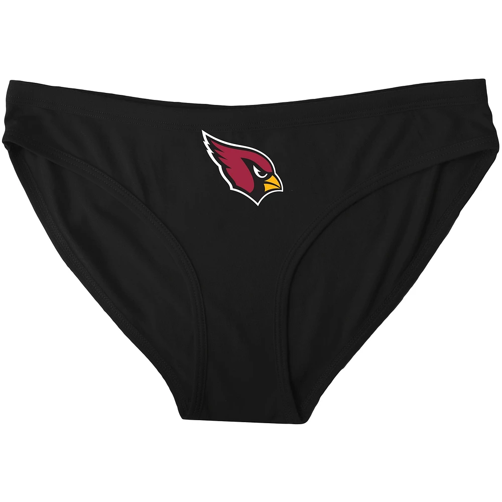 Women's Concepts Sport Black San Francisco 49ers Solid Logo Panties