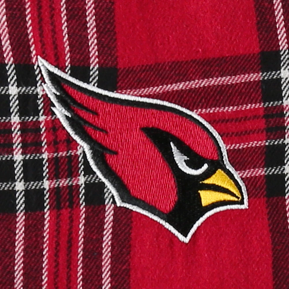 Concepts Sport Cardinal/Noir Arizona Cardinals Badge T-shirt et pantalon Ensemble de nuit