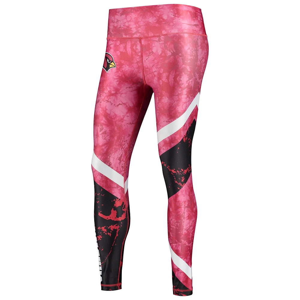 Women's Concepts Sport Cardinal/Black Arizona Cardinals Dormer Knit Sublimated Leggings