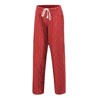 Women's Concepts Sport Cardinal Arizona Cardinals Gauge Allover Print Sleep Pants