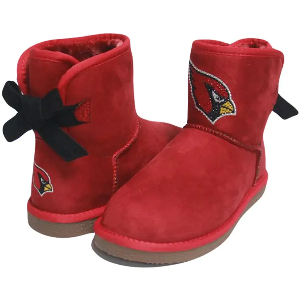 Women's Cuce Arizona Cardinals Low Team Ribbon Boots