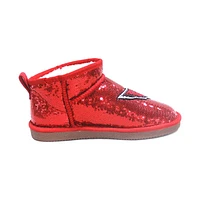 Women's Cuce  Red Arizona Cardinals Sequin Ankle Boots