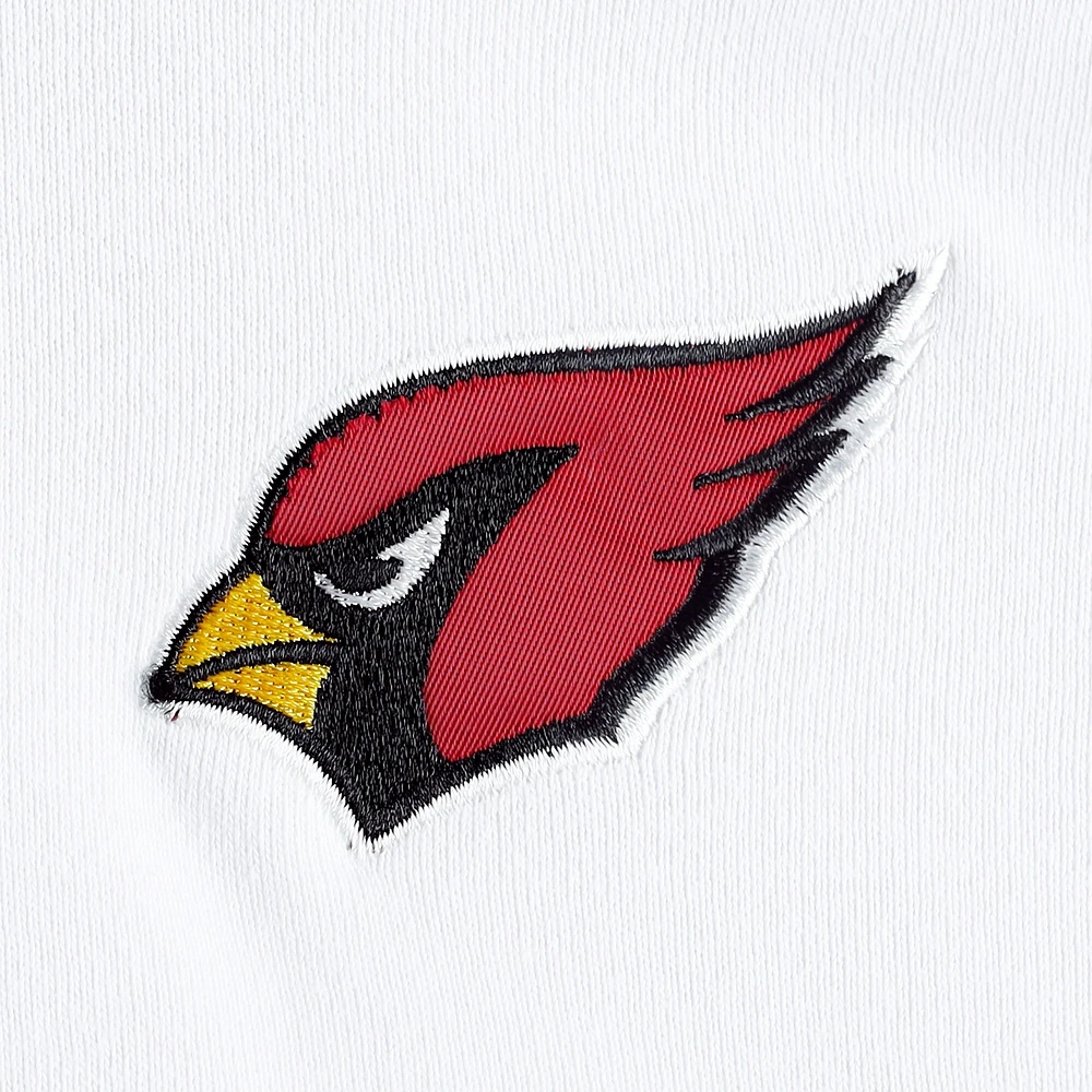 Sweat à capuche DKNY Sport Blanc/Cardinal Arizona Cardinals Bobbi pour femme