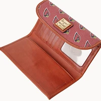 Pochette continentale couleur équipe Dooney & Bourke Arizona Cardinals pour femme