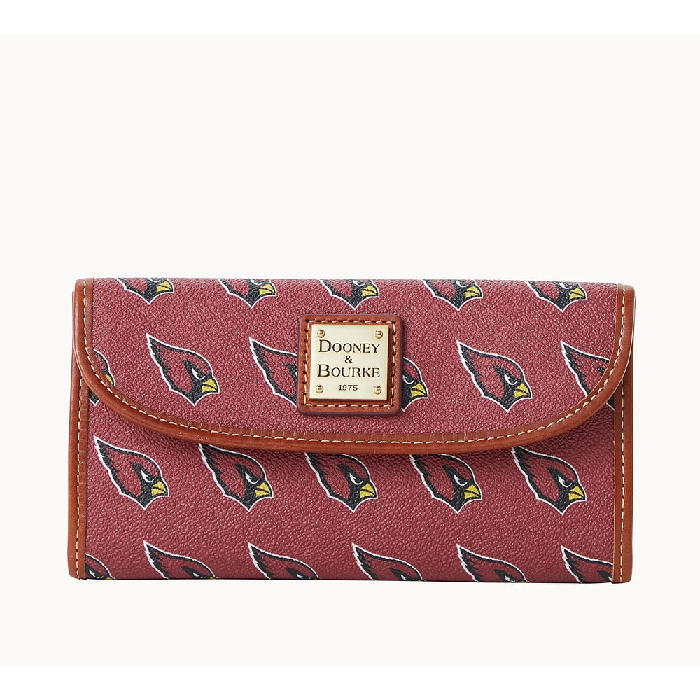 Pochette continentale couleur équipe Dooney & Bourke Arizona Cardinals pour femme