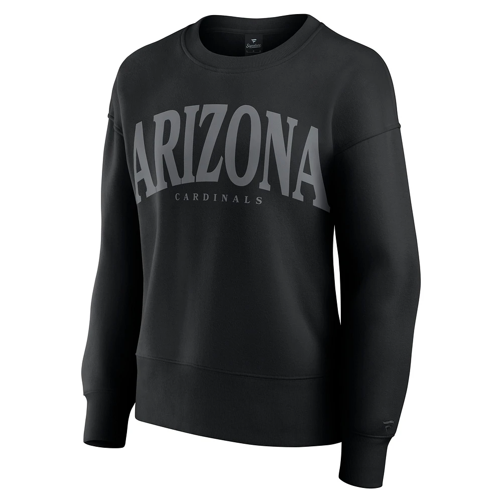 Women's Fanatics  Black Arizona Cardinals Elements Pullover Sweatshirt