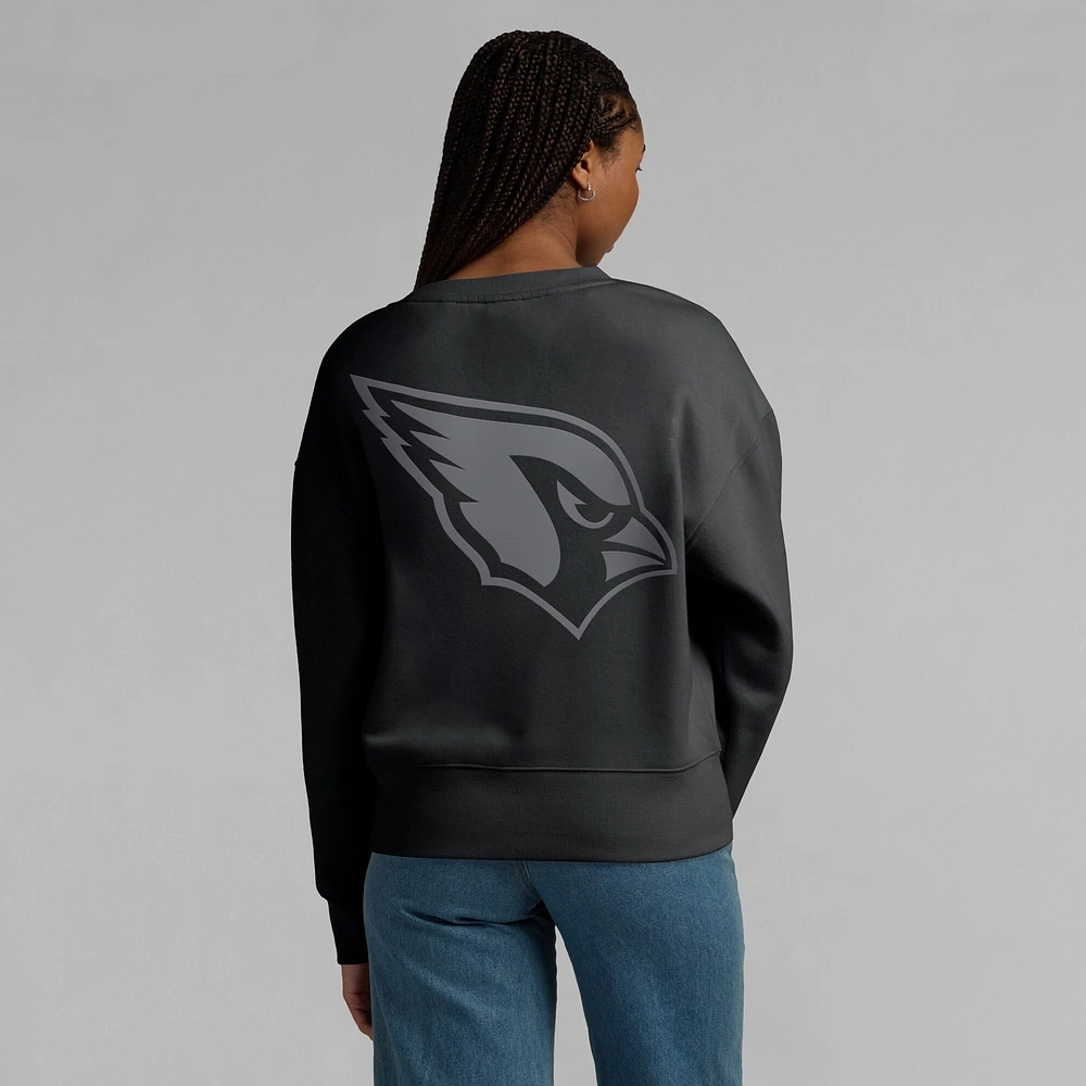 Women's Fanatics  Black Arizona Cardinals Elements Pullover Sweatshirt