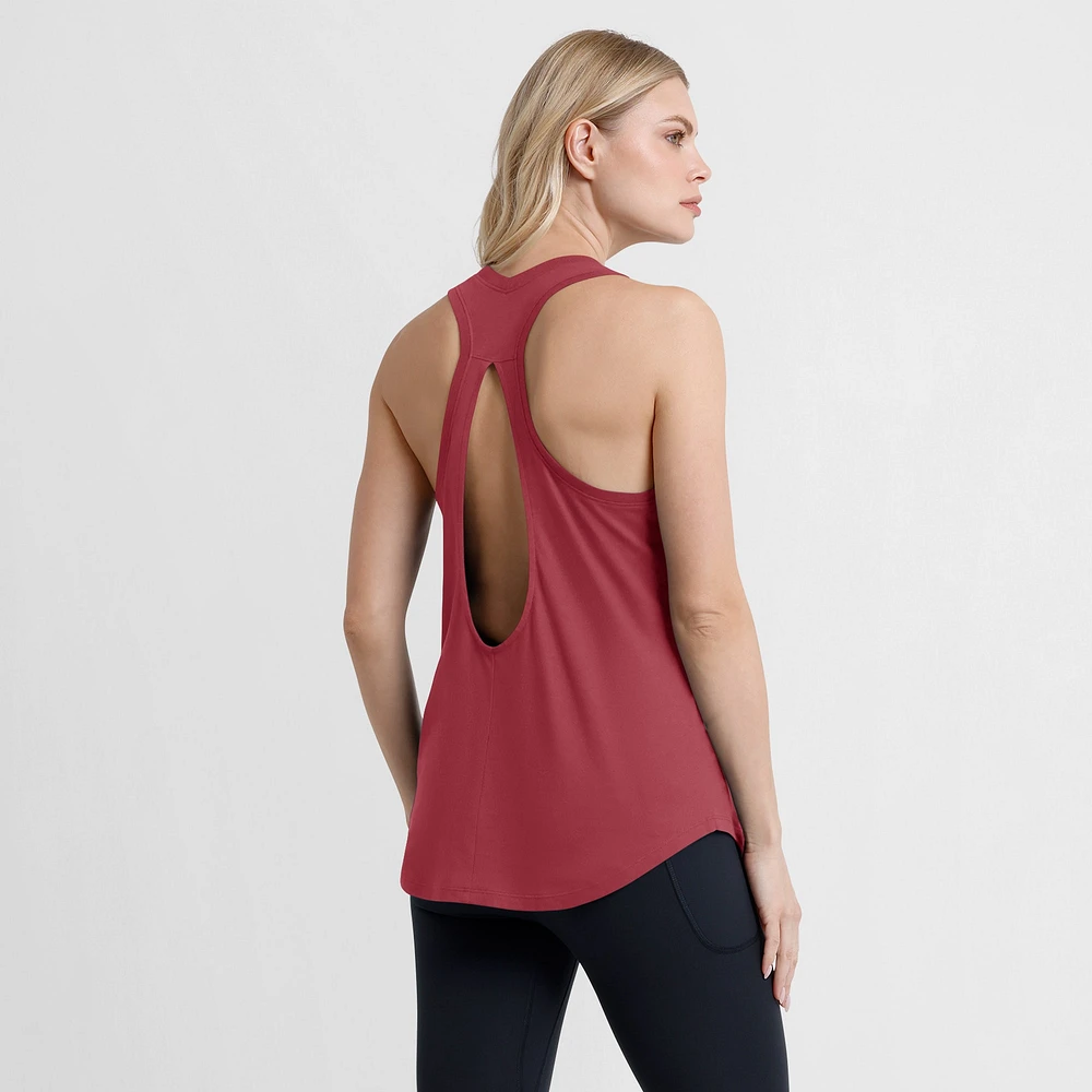 Débardeur Fanatics Cardinal Arizona Cardinals Iron Fan pour femmes