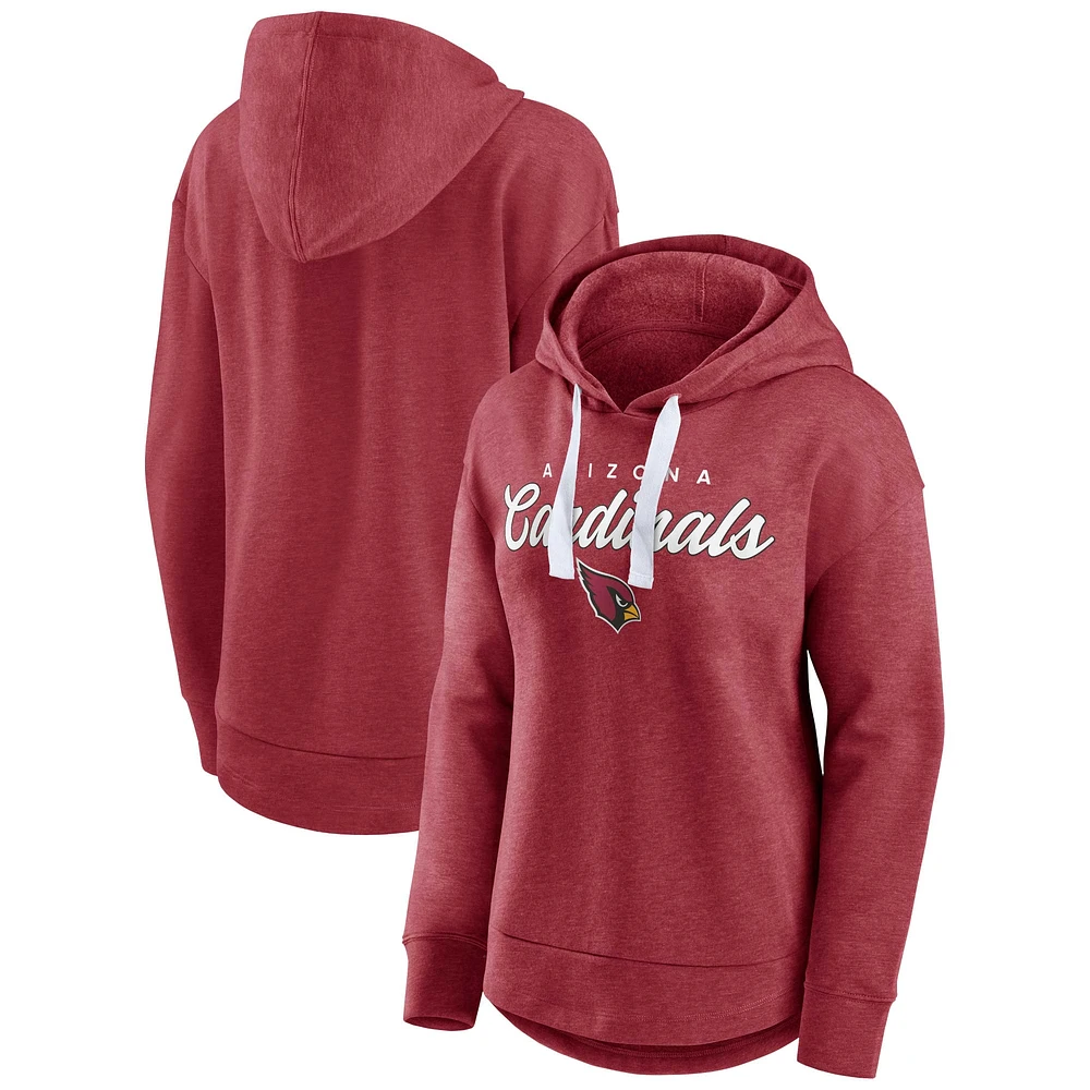 Women's Fanatics Cardinal Arizona Cardinals Set To Fly - Pullover Hoodie