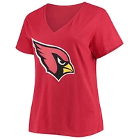 Women's Fanatics Kyler Murray Cardinal Arizona Cardinals Plus Name & Number V-Neck T-Shirt