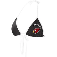 Haut de bikini Arizona Cardinals Perfect Match G-III 4Her by Carl Banks pour femmes, noir