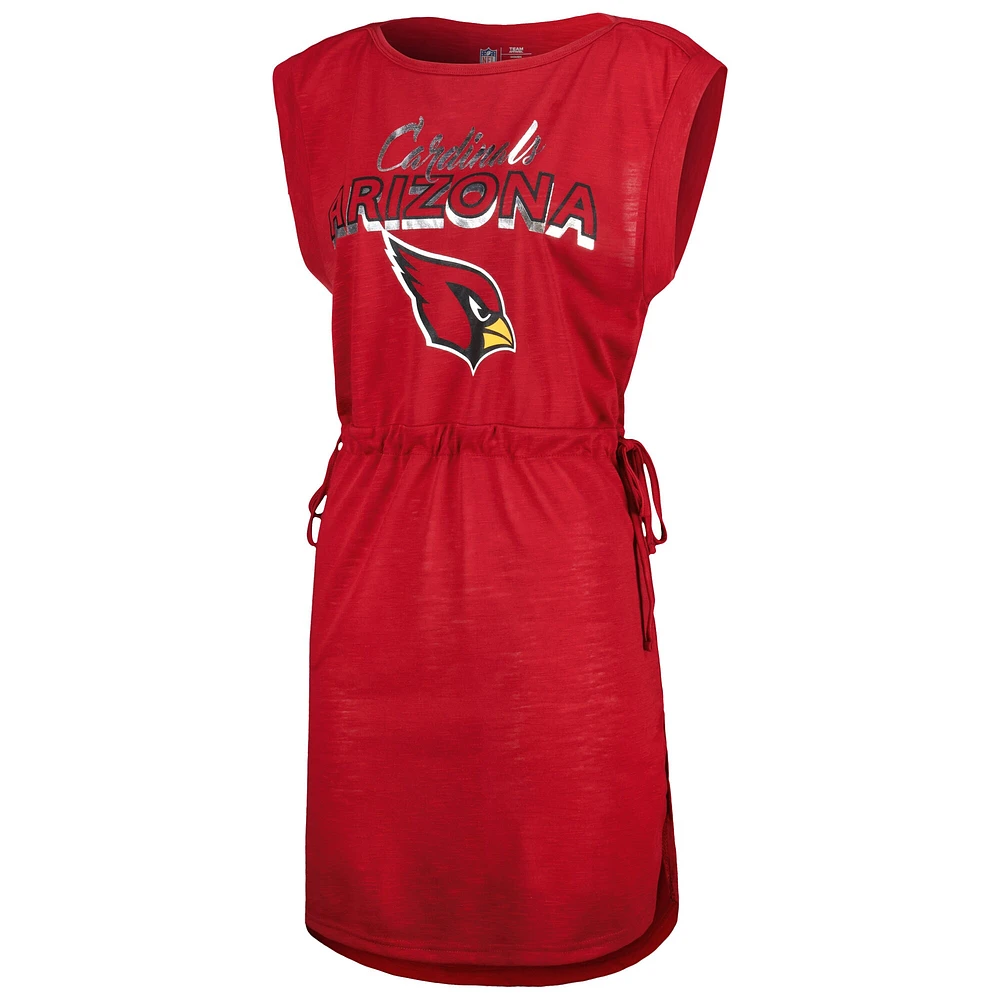 Women's G-III 4Her by Carl Banks Cardinal Arizona Cardinals G.O.A.T. Swimsuit Cover-Up