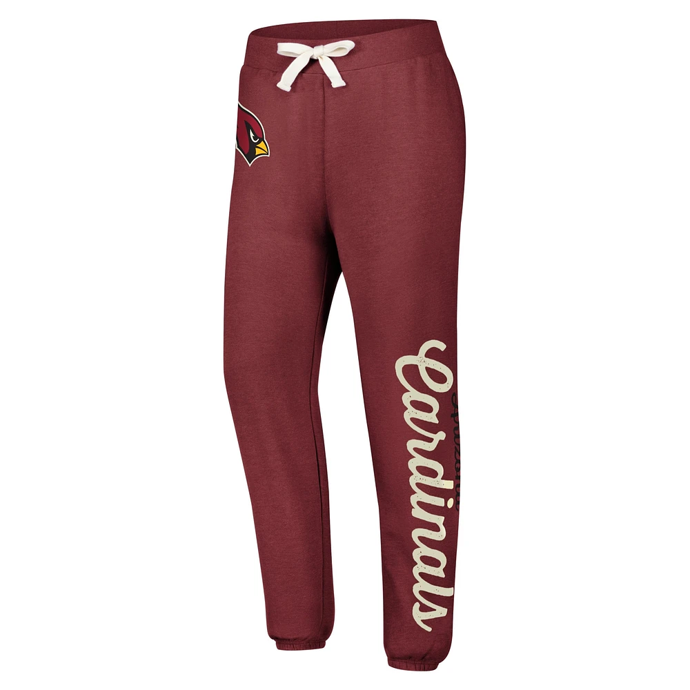 Pantalon en polaire pour femme G-III 4Her by Carl Banks Cardinal Arizona Cardinals Scrimmage