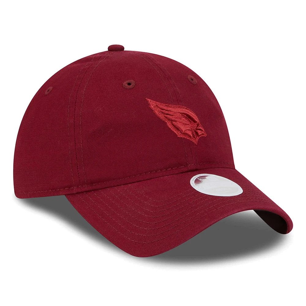 Women's New Era Cardinal Arizona Cardinals Color Pack 9TWENTY Adjustable Hat