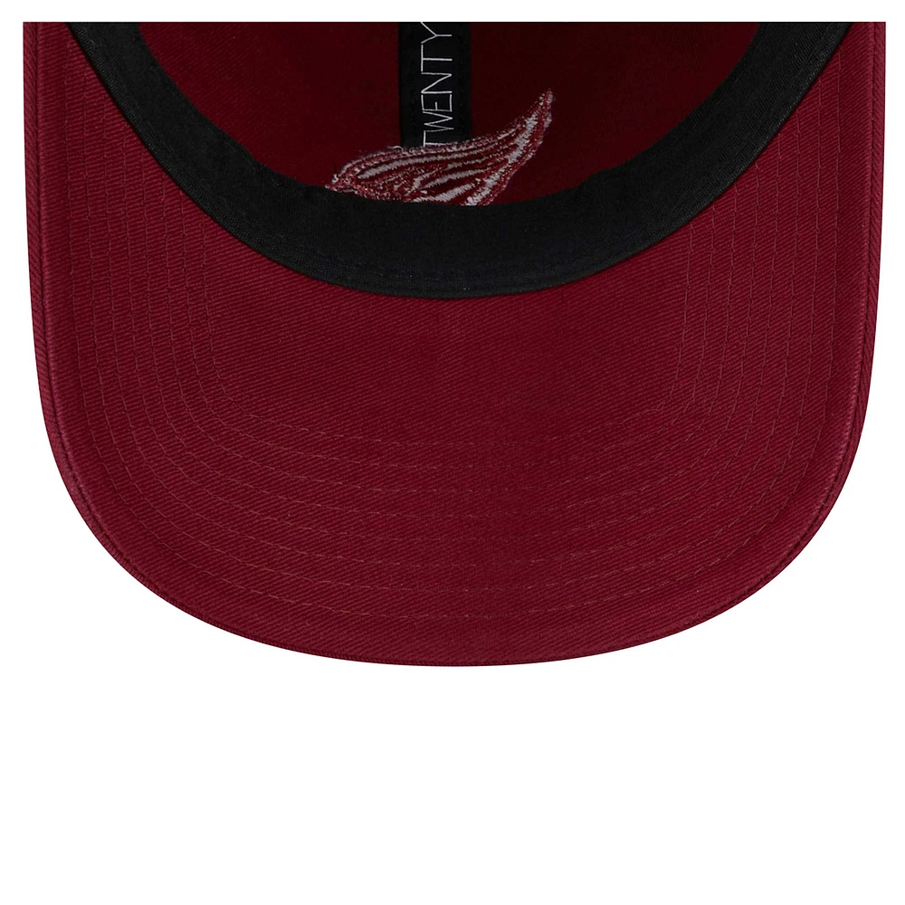 Casquette réglable 9TWENTY Cardinal Arizona Cardinals New Era pour femme