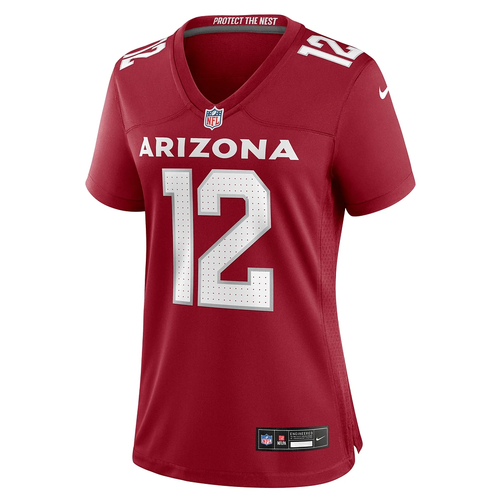 Maillot de match Nike Blake Gillikin Cardinal Arizona Cardinals pour femme